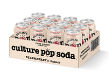 Wholesale Culture Pop 12/12 Oz Strawberry- Bulk