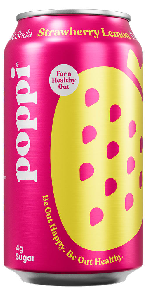 Wholesale Poppi Soda 12/12Oz Strawberry Lemon- Bulk
