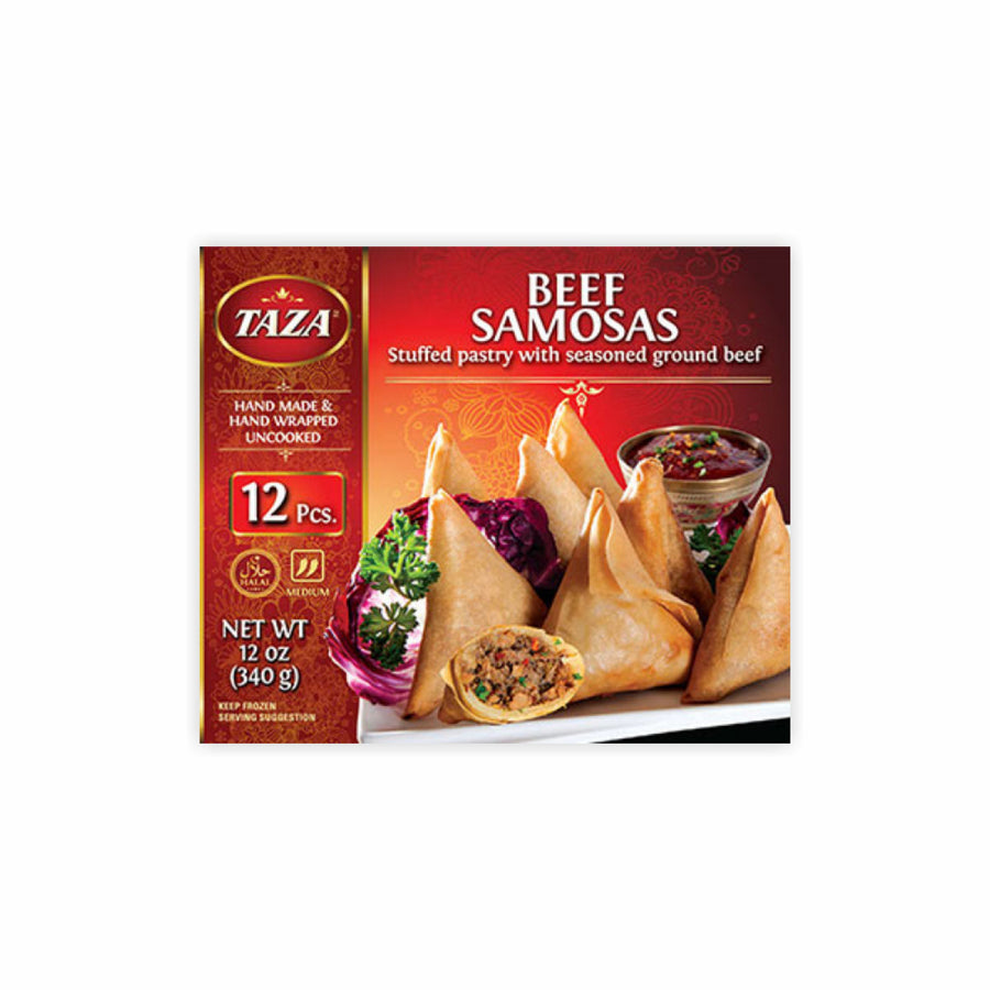 Taza Foods Beef Samosa 340g