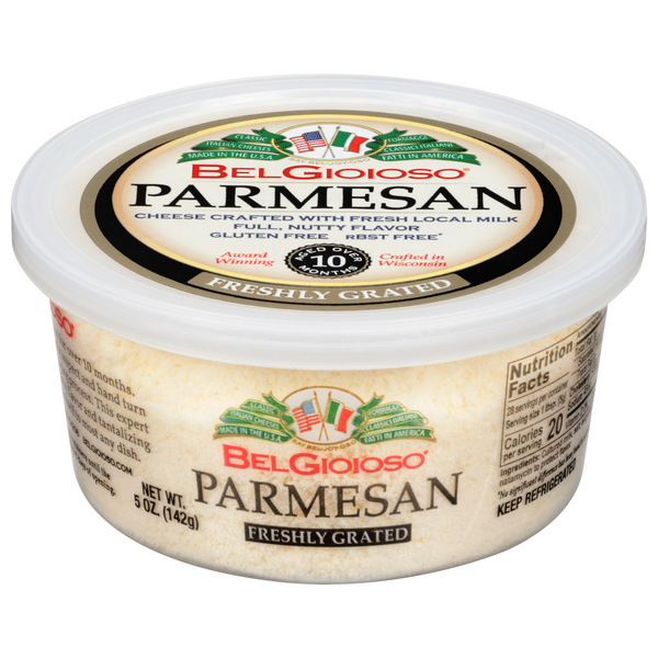BelGioioso Parmesan Cheese Freshly Grated 5oz 12ct