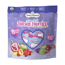 Wholesale Torie & Howard Organic Chewie Fruities® Valentine Candy Assorted Original & Sour Flavors 8.46oz- Bulk