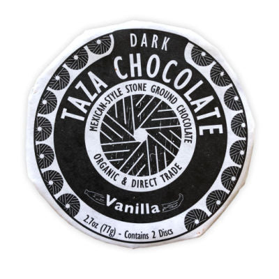 Taza Chocolate Chocolate Mexicano Disc Vanilla 2.7oz 12ct