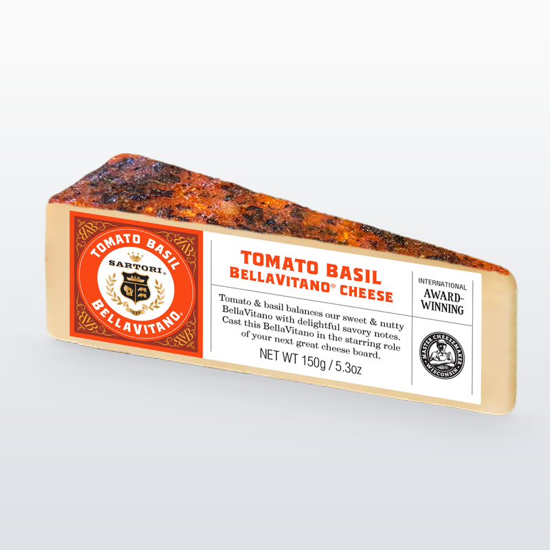 Wholesale Tomato Basil BellaVitano Cheese 5.3 OZ-12 Ct Case Bulk