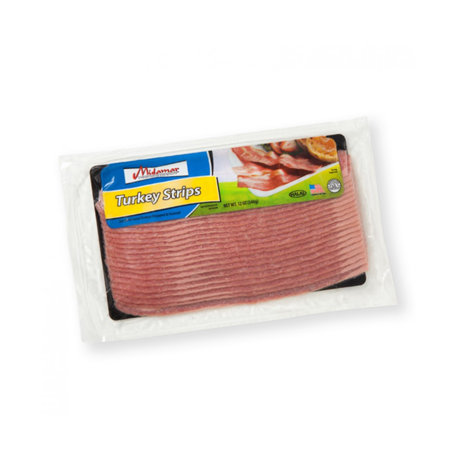 Wholesale Midamar Turkey Strips 12oz-12 Ct Case Bulk