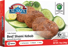 Wholesale Al Safa Halal Beef Shami Kebab 14oz- Bulk