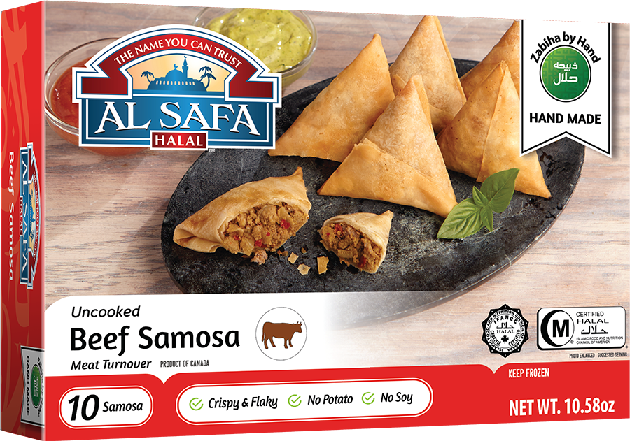 Al Safa Halal HM Beef Samosa 10pcs
