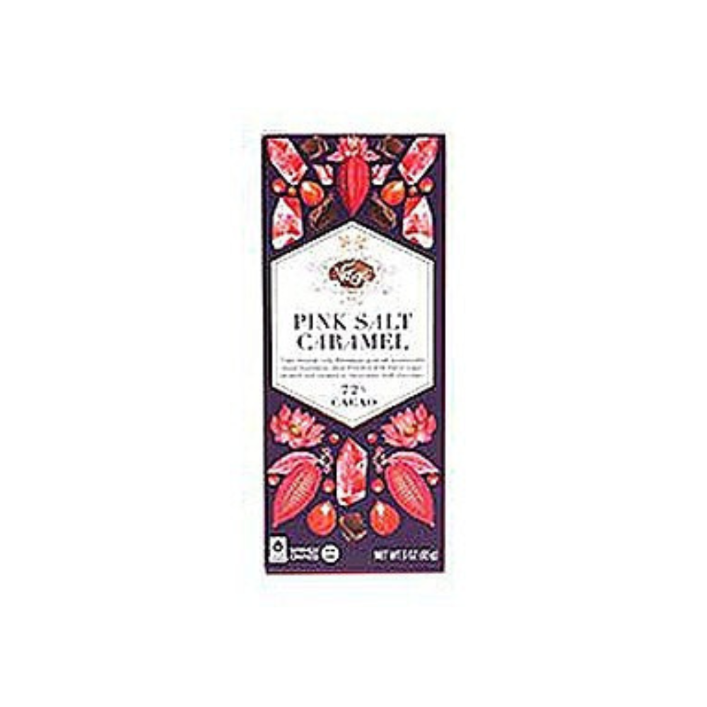 Wholesale Vosges Haut-Chocolat Pink Salt Caramel Bar 3 oz Box-12ct Case Bulk