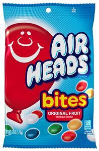 AirHeads Bites 6 Oz Peg bag