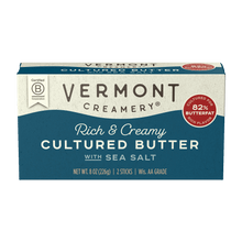 Wholesale Vermont Creamery Cultured Butter With Sea Salt 8 oz- Bulk