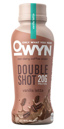 Wholesale Owyn 12/12Oz Double Shot Vanilla Latte- Bulk
