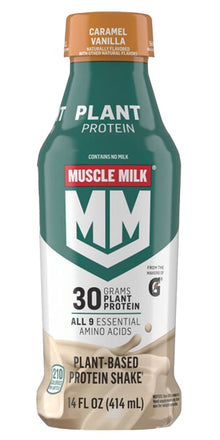 Muscle Milk Plant 12/14Oz Caramel Vanilla