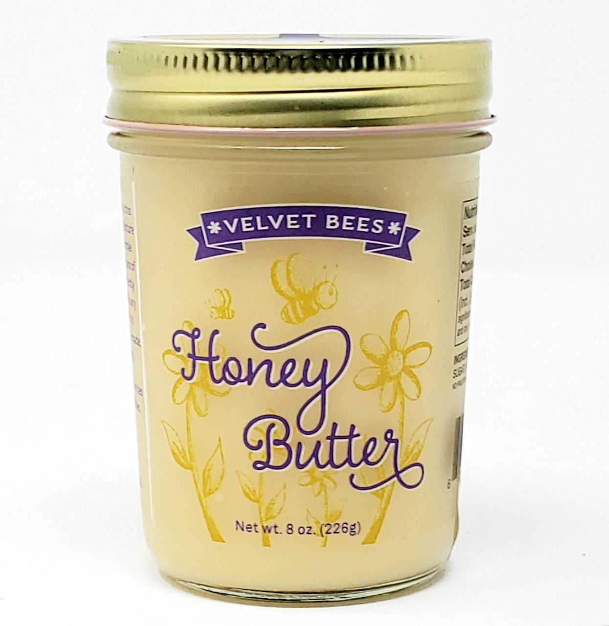 Wholesale Velvet Bees Honey Butter Butter 8 OZ-12 Ct Case Bulk