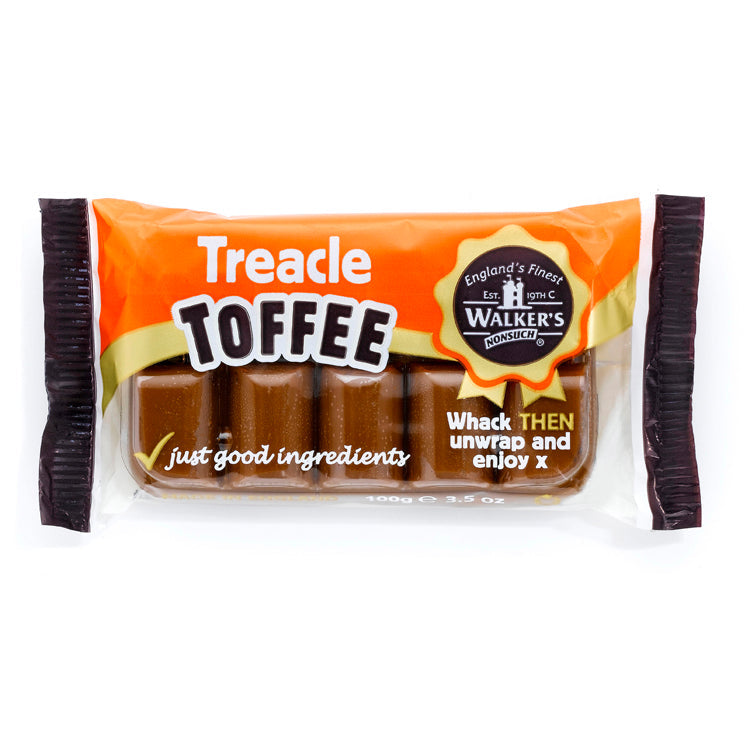 Walker's Nonsuch Tray, Treacle Bars 3.5oz (100g)