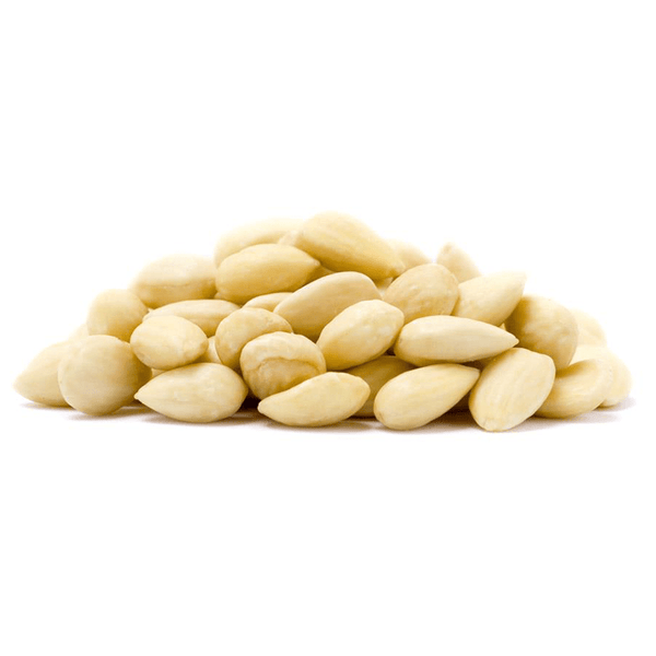 Wholesale Bazzini Nuts Whole Blanched Skin Off Unsalted Almonds 25 lb Bag-1ct Case Bulk