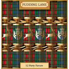 Wholesale Pudding Lane Green & Red Tartan, Cracker 12 x 12.5- Bulk