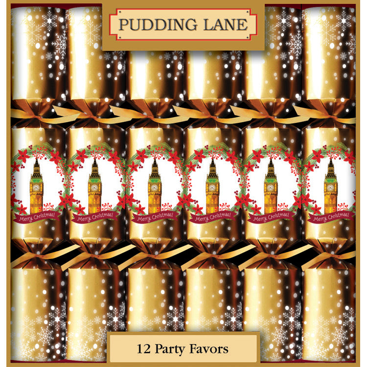 Wholesale Pudding Lane Big Ben, Cracker 12 x 12.5- Bulk