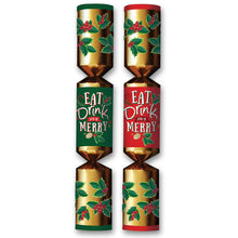 Wholesale Pudding Lane Eat, Drink & Be Merry, Cracker 50 x 11- Bulk