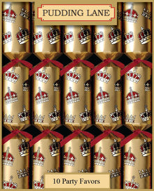 Wholesale Pudding Lane Gold Crowns, Cracker 10 x 12.5- Bulk