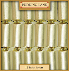 Wholesale Pudding Lane Gold Baubles, Cracker 12 x 12.5- Bulk