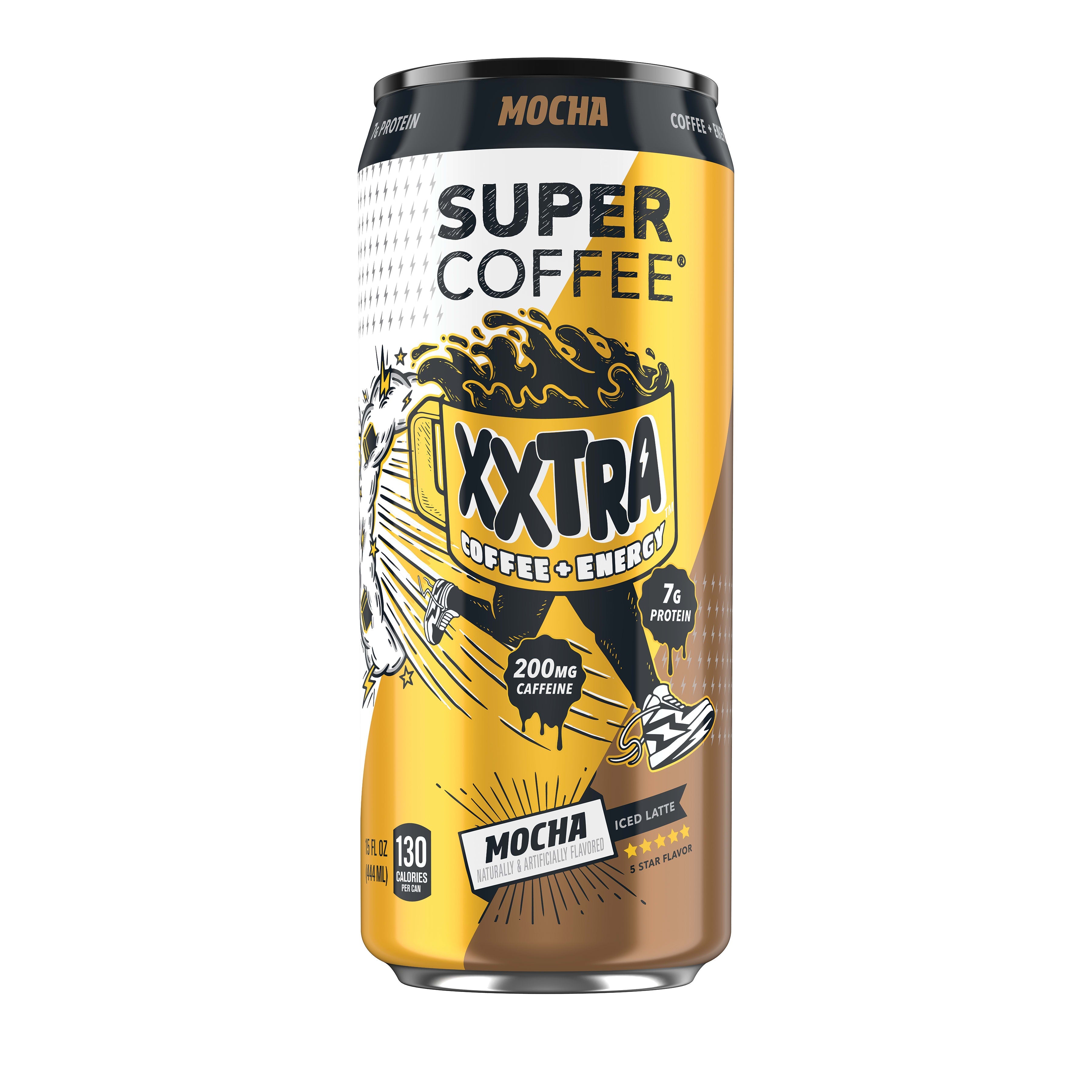 Wholesale Super Coffee 12/15Oz Xxtra Mocha-12 Ct Case Bulk