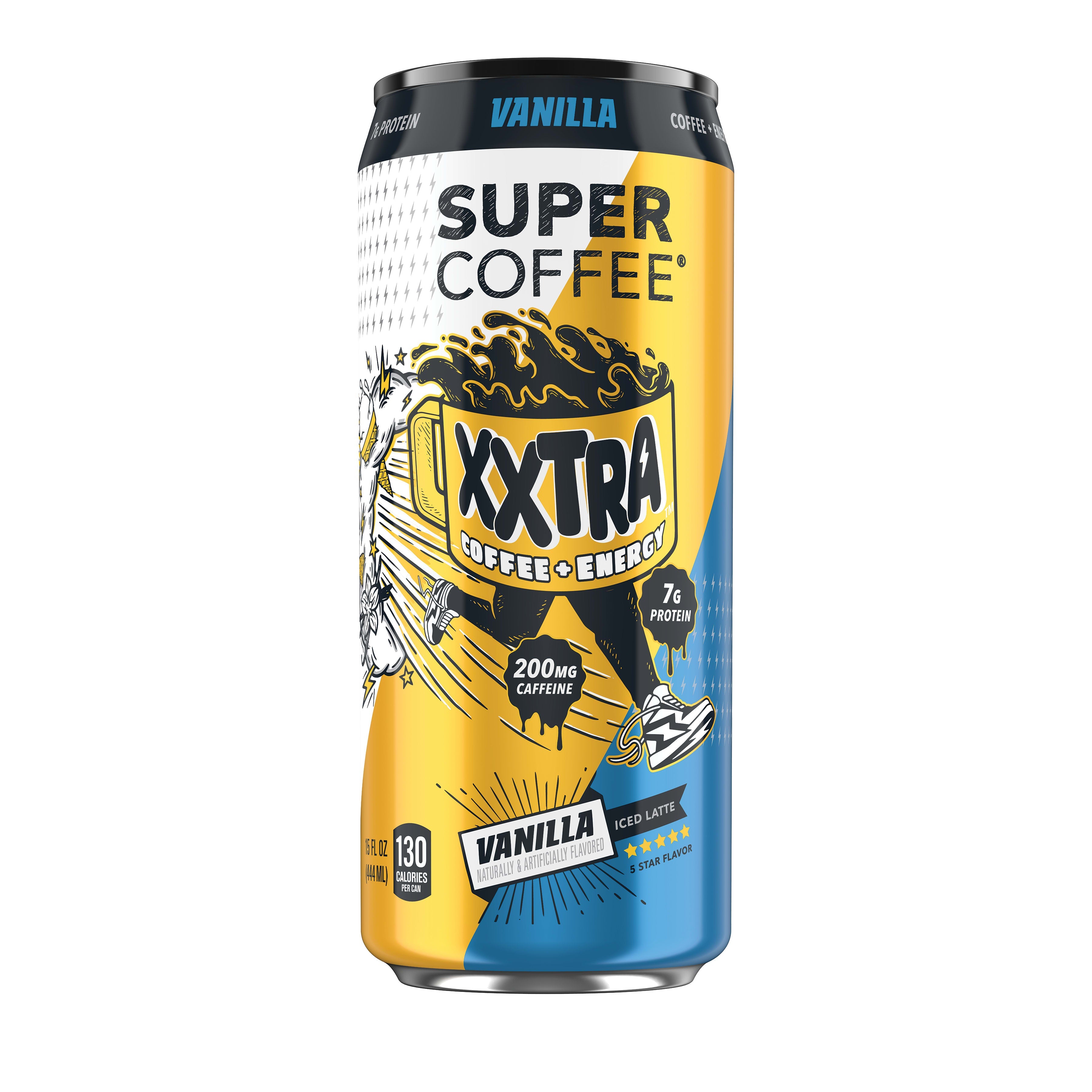 Wholesale Super Coffee 12/15Oz Xxtra Vanilla-12 Ct Case Bulk