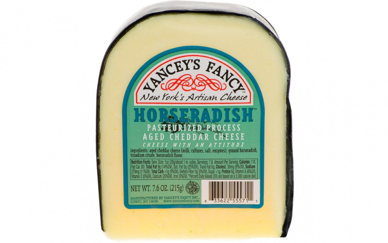 Yancey's Fancy Horseradish Cheddar Cheese 7.6oz