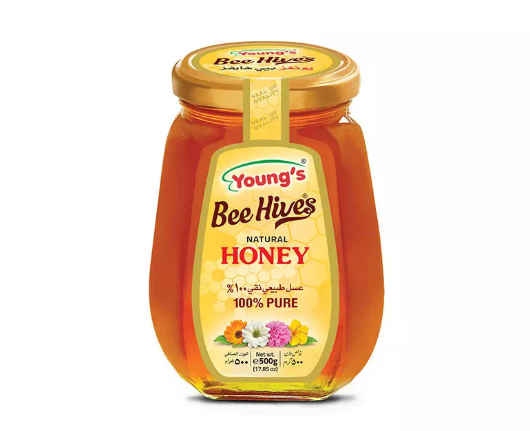 Wholesale Young's Bee Hives Honey 500g- Bulk