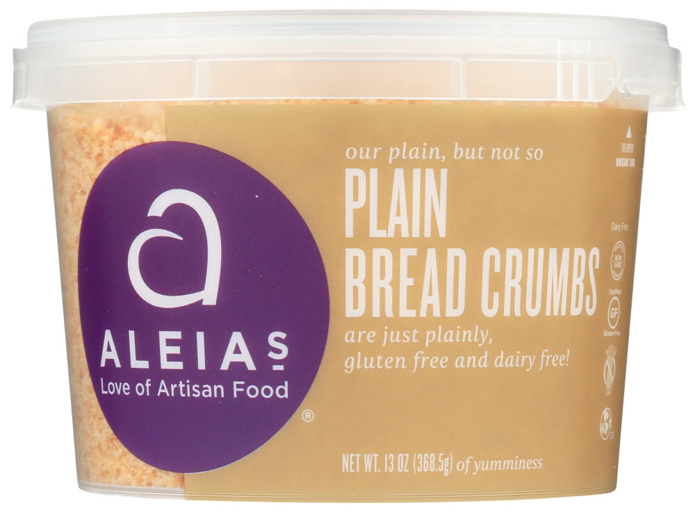 Aleia S - Gluten Free Bread Crumbs 13 oz Tub