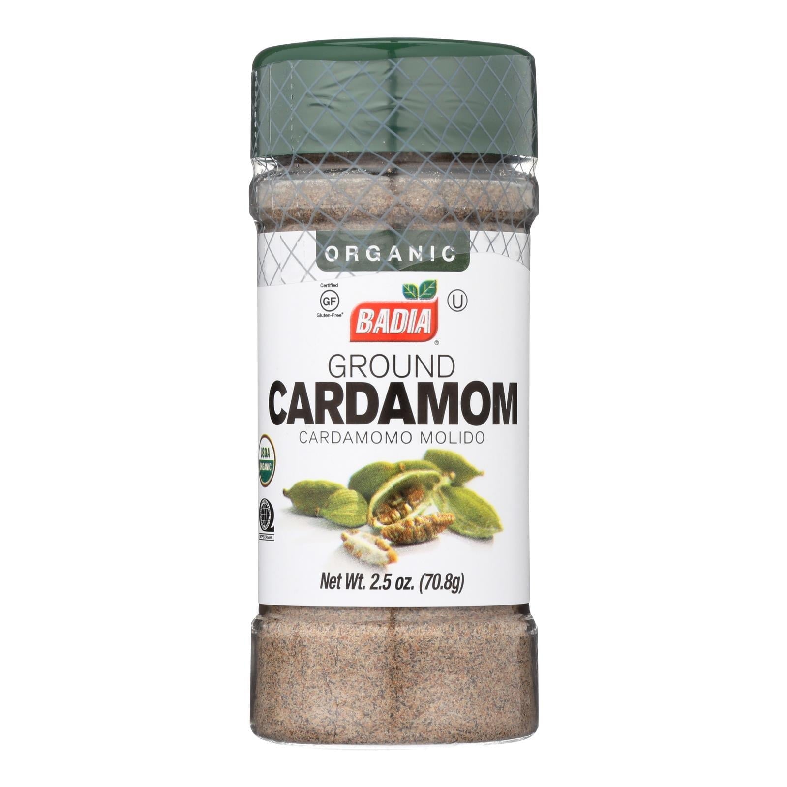 Badia Spices Organic Cardamom 2.5 oz Shaker