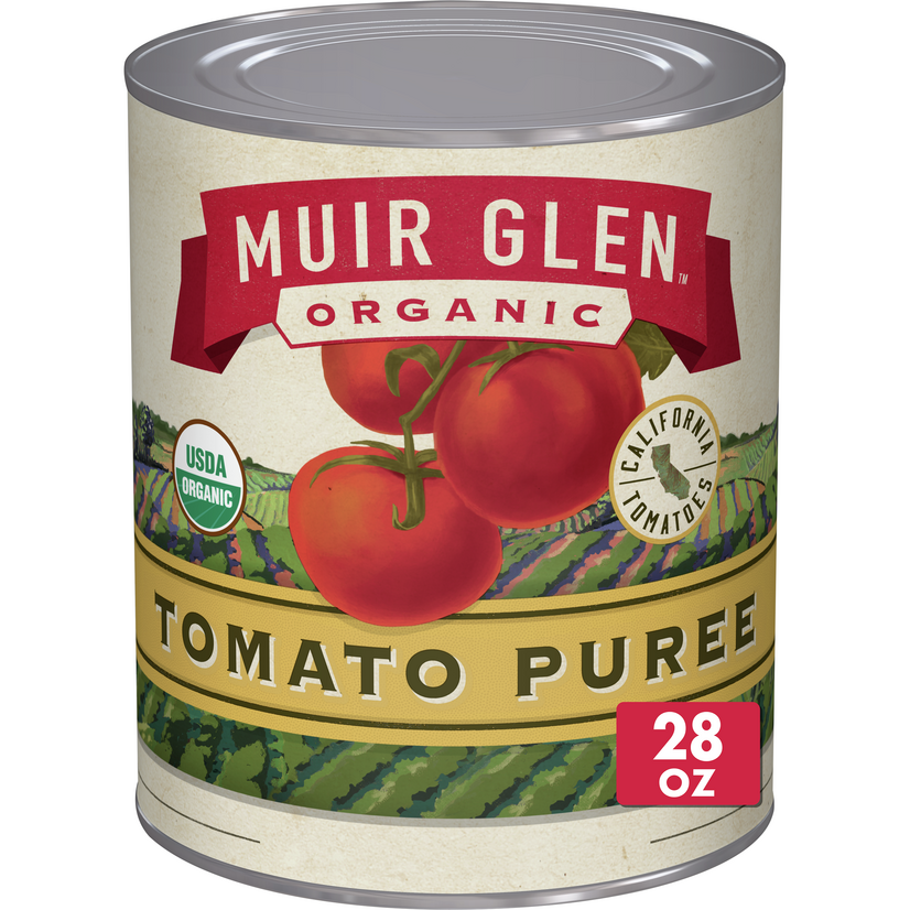 Muir Glen Tomato Puree 28 Oz