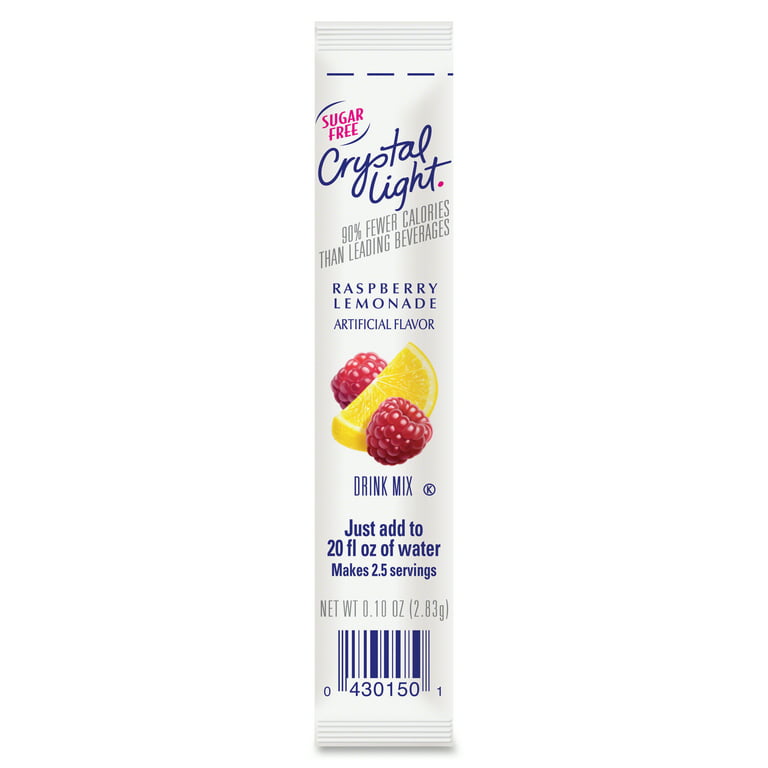 Crystal Light Raspberry Lemonade Drink Mix On-The-Go 0.10 Oz Packet