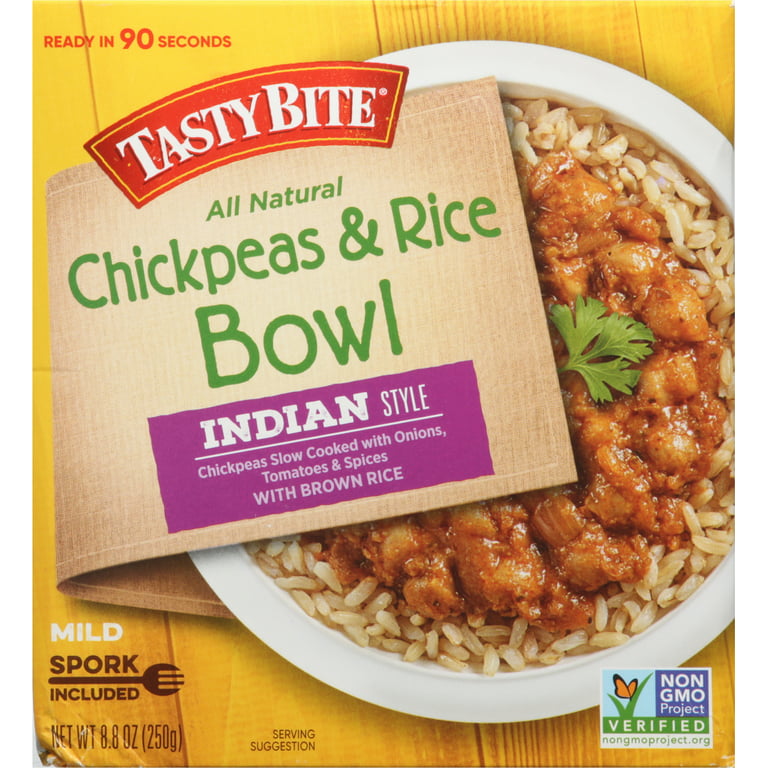 Tasty Bite Chickpeas & Rice Bowl 8.8 Oz