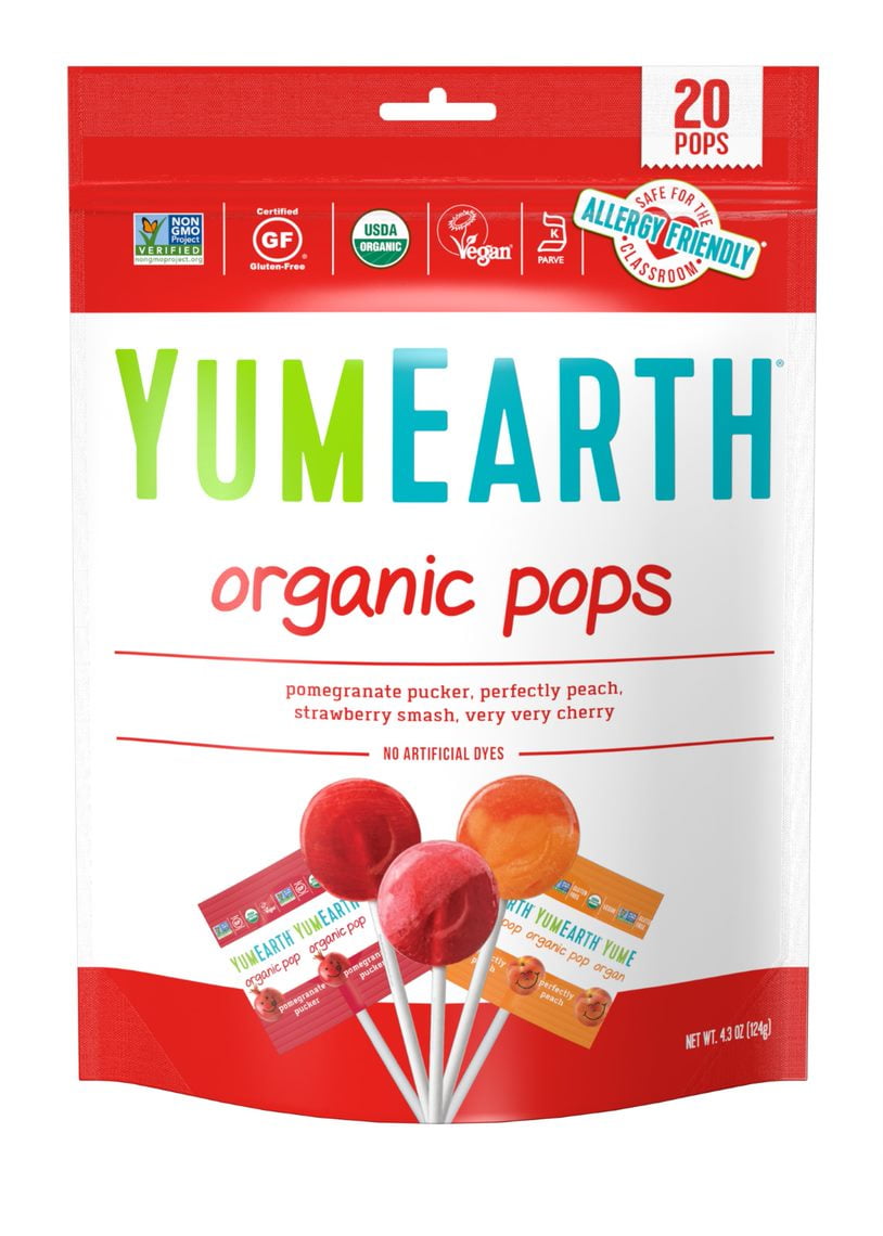 Yummy Earth Organic Pops 4.2 oz