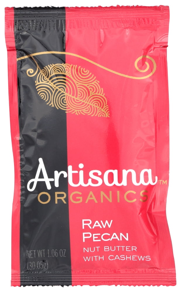 Artisana Organics Raw Pecan Butter with Cashews 1.06 oz Bag