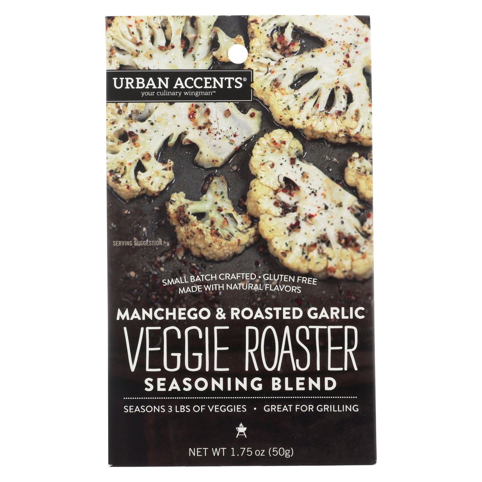 Urban Accents Seasoning Blend Veggie Roaster Manchego & Roasted Garlic 1.75 Oz