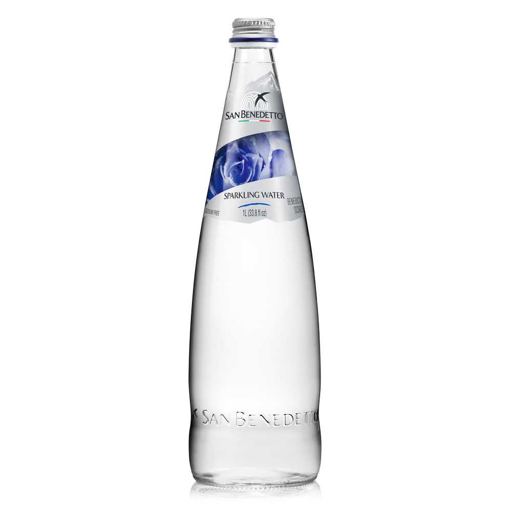 San Benedetto Sparkling Mineral Water | 1 lt (33.8 oz)