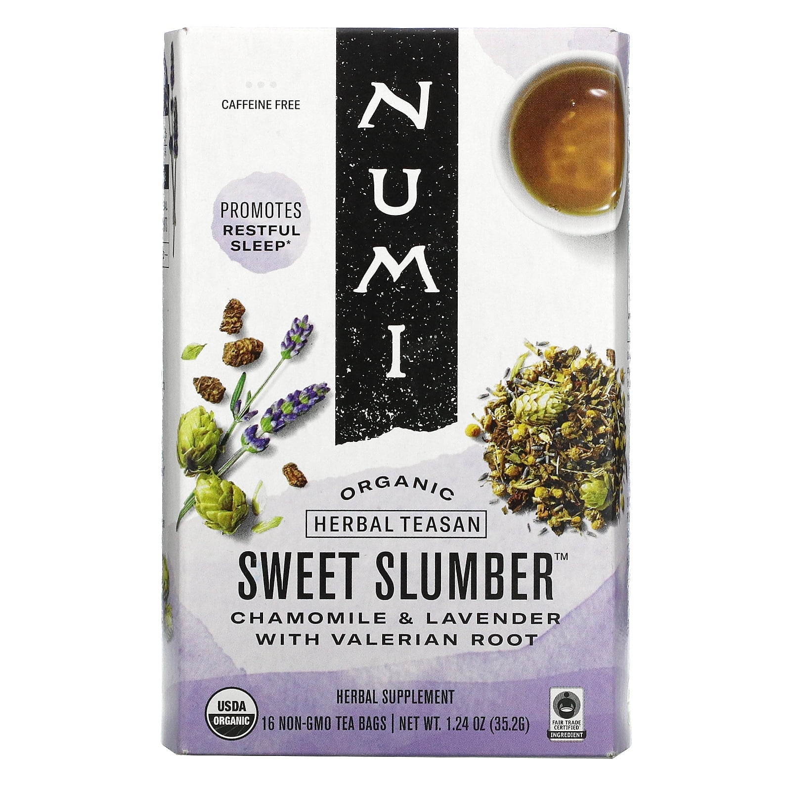 Numi Organic Sweet Slumber Tea  1.24 Oz