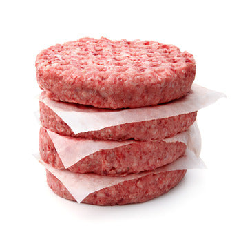 Great Value 100% Pure Beef Burgers, 75% Lean/25% Fat 8lb 30ct