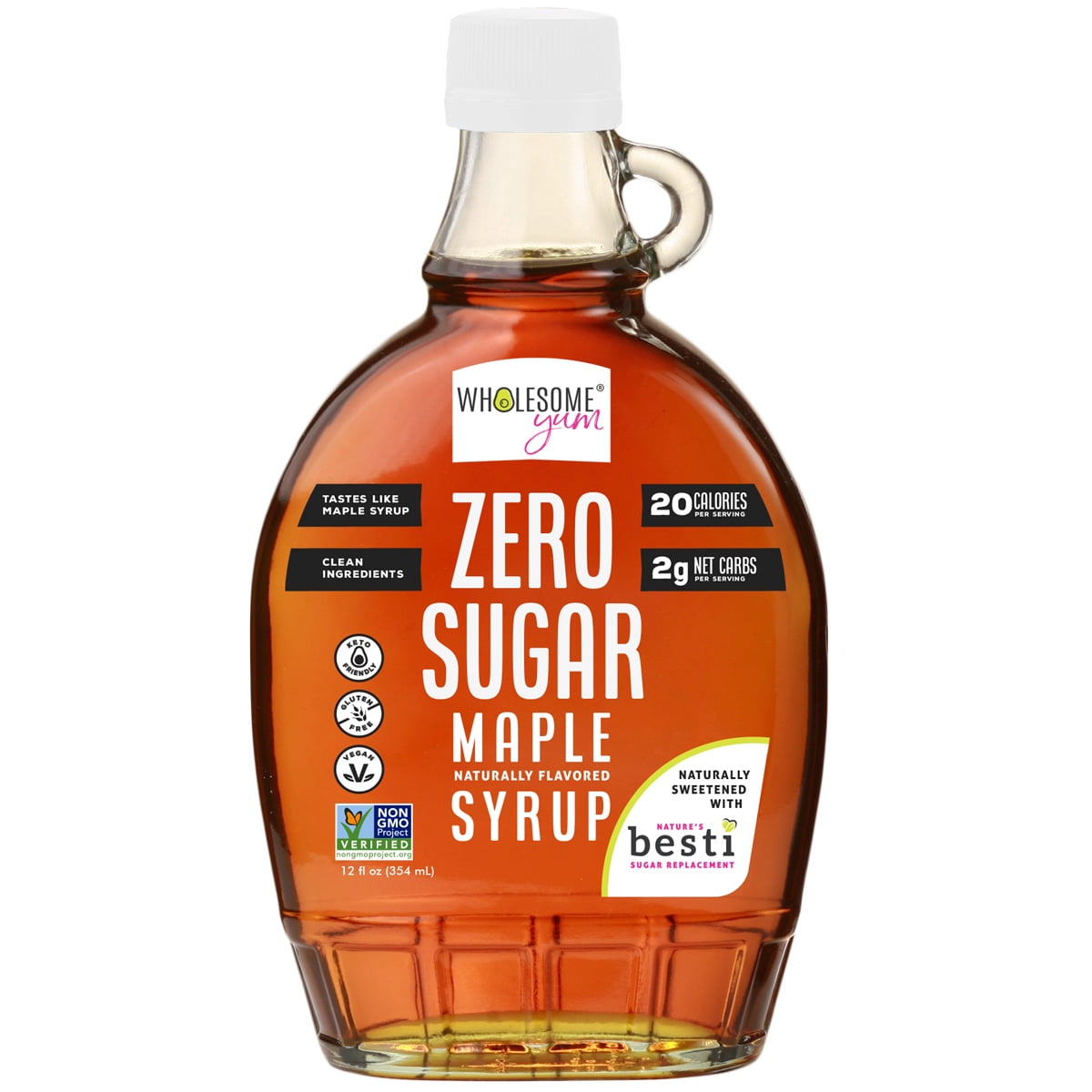 Wholesome Yum Maple Syrup 12 fl oz