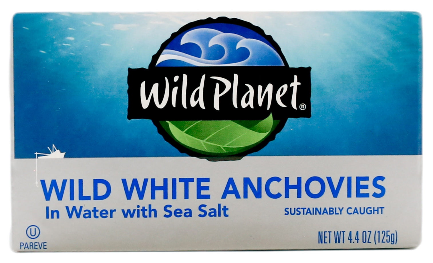 Wild Planet Wild Anchovies in Water 4.4 Oz