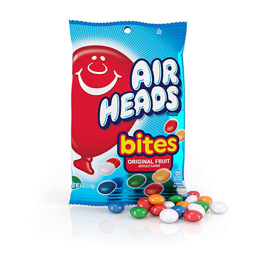 Air Heads Bites Original Fruit 6 Oz Bag