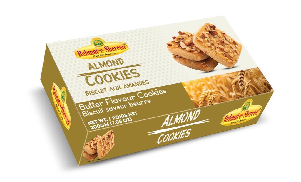 Wholesale Rehmant-E-Shereen Almond Cookies 200g- Bulk