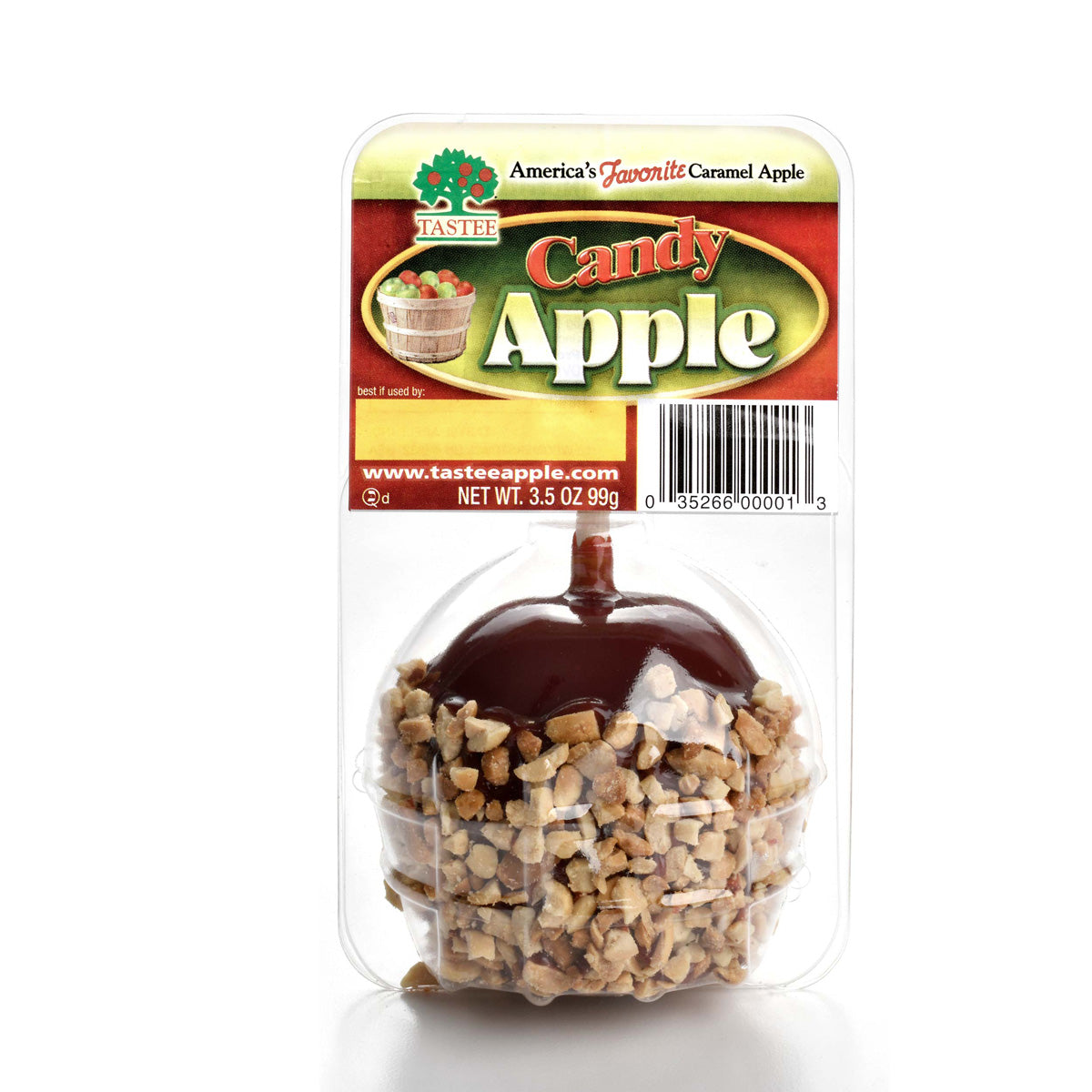 Wholesale BoxNCase Candy Apples with Nuts-24 CT Bulk