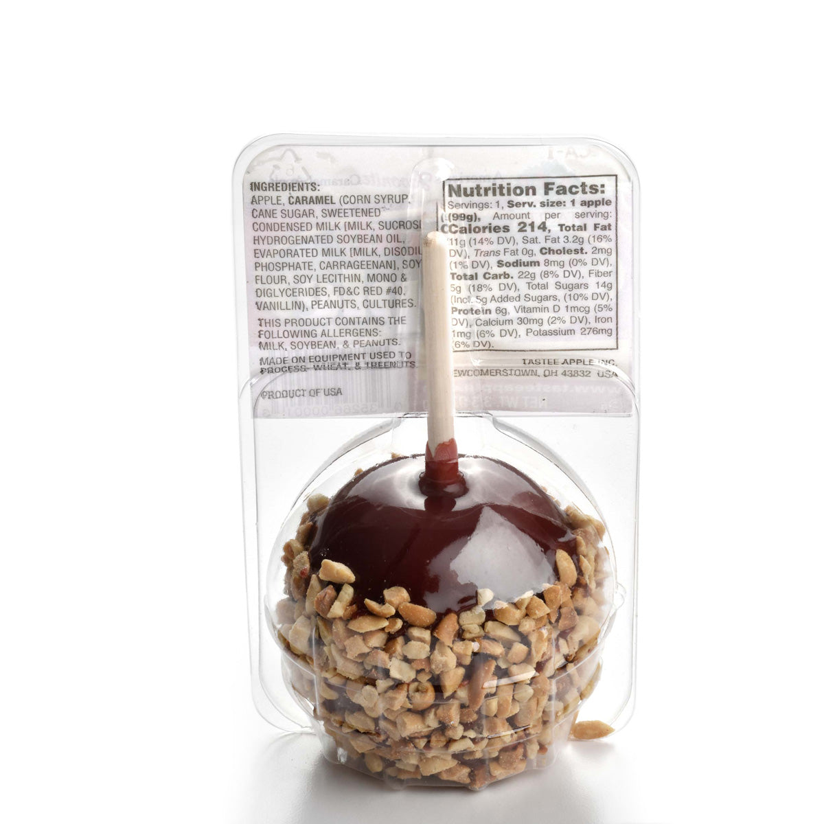 Wholesale BoxNCase Candy Apples with Nuts-24 CT Bulk