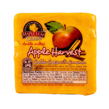 Wholesale Maple Leaf Apple Harvest Cheddar Cheese 40 lb- Bulk