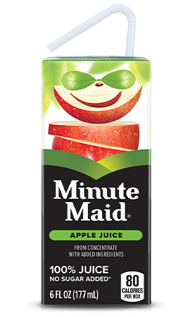 Minute Maid Apple Juice 6 Fl Oz Box