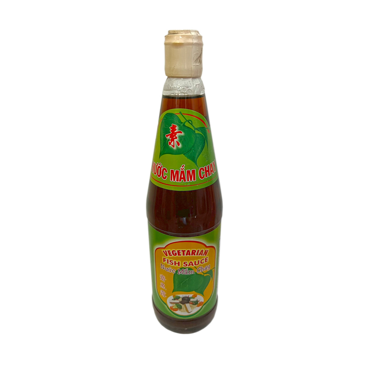 Asian Market Vegetarian Fish Sauce 25 Oz Bottle