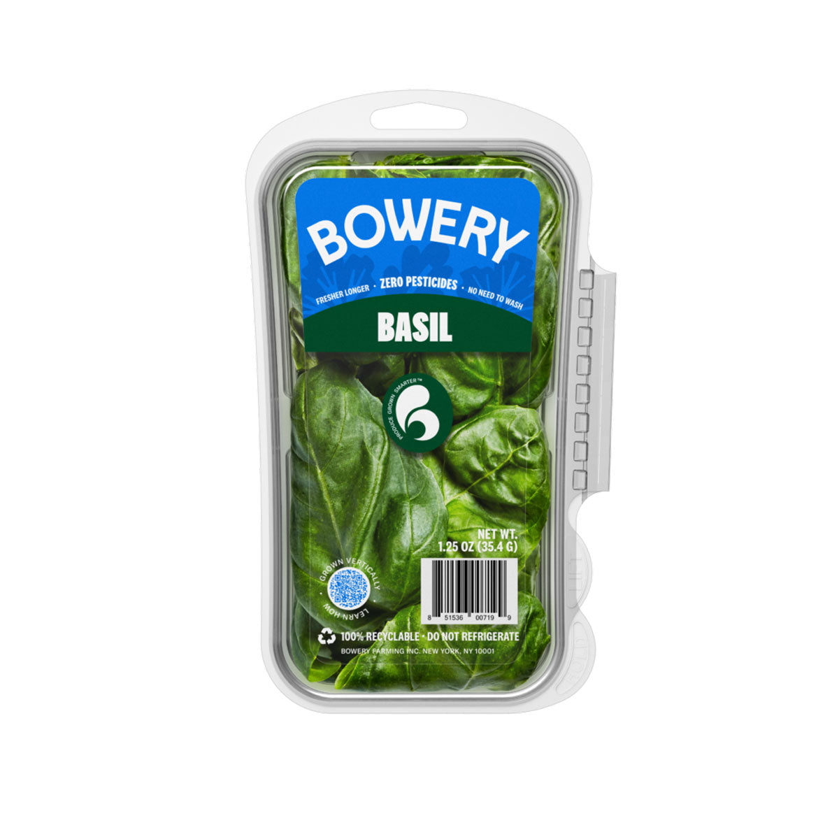 Bowery Basil 1.25 Oz Bag
