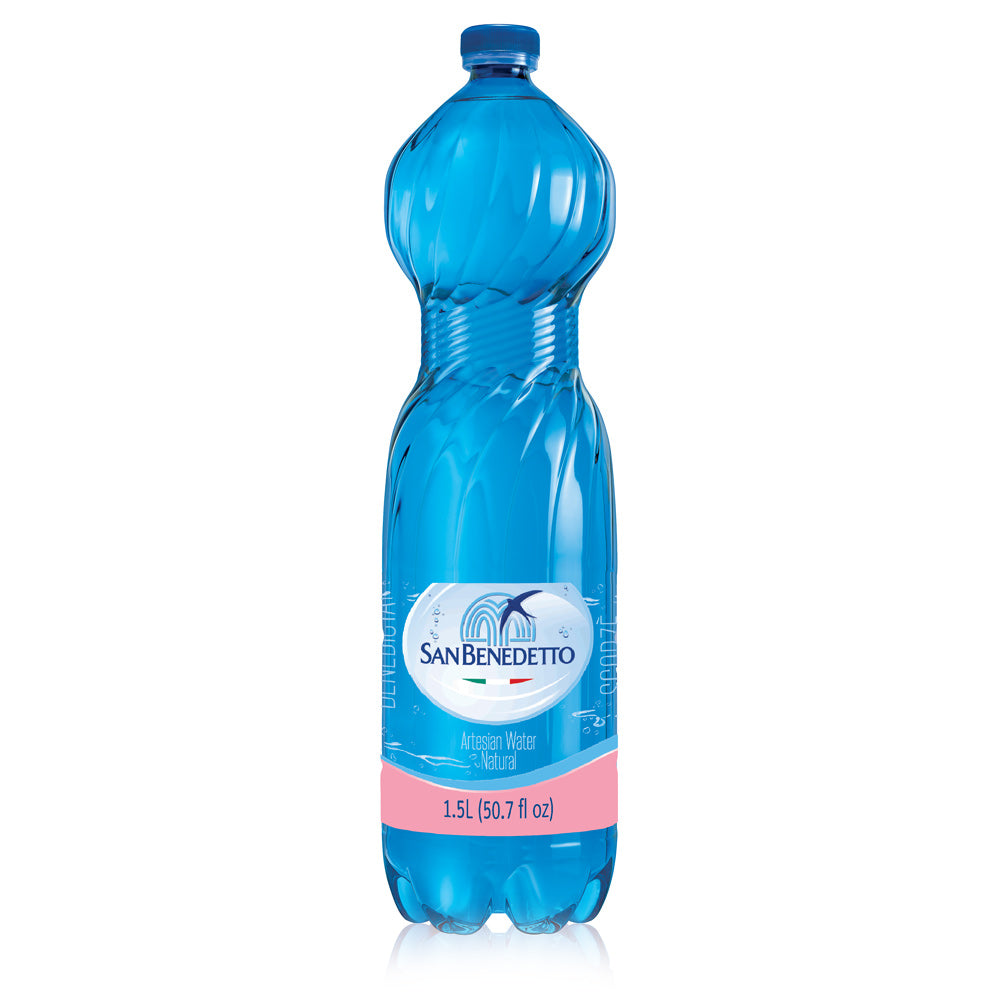 San Benedetto Still Mineral Water In Plastic | 1.5 lt (50.7oz)