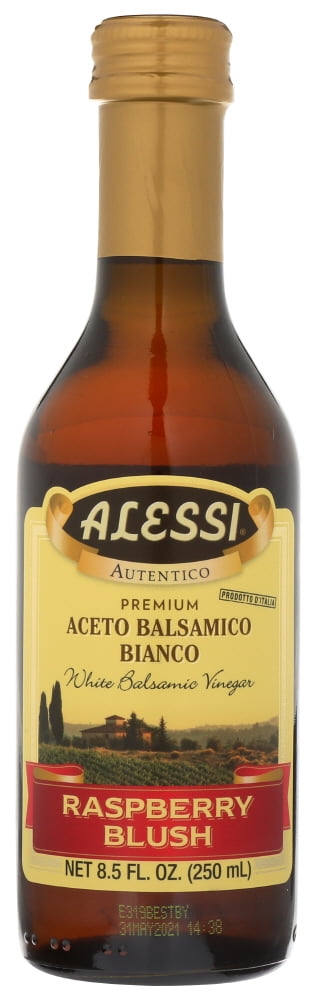 Alessi Vinegar Balsamic Raspberry 8.5 oz Bottle